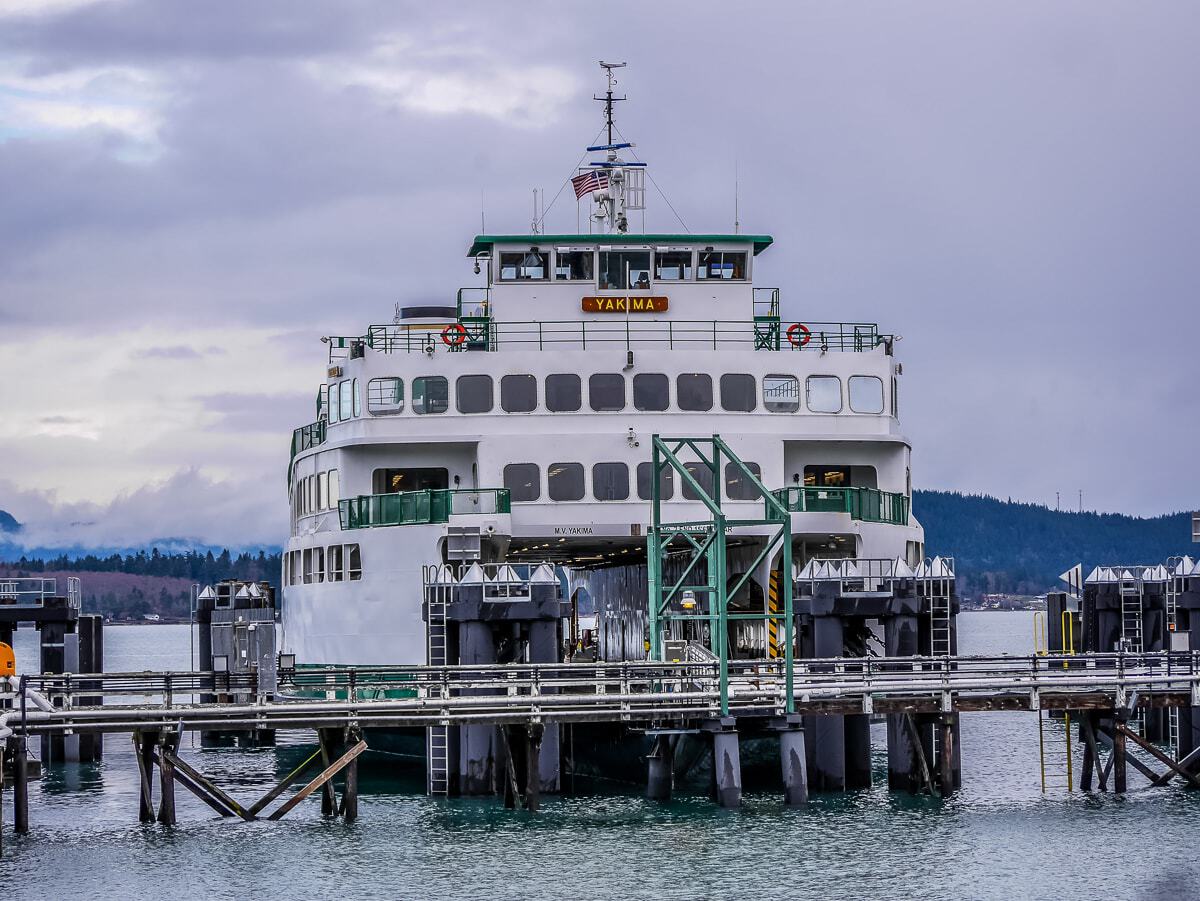 washington state ferry to San Juan Island