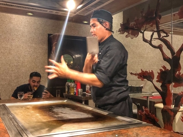 Samurai restaurant in Playa del carmen mexico