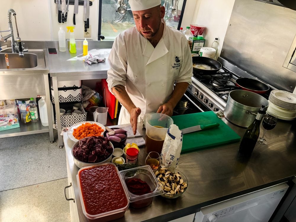 Making Beef Bourguignon with Chef Mark