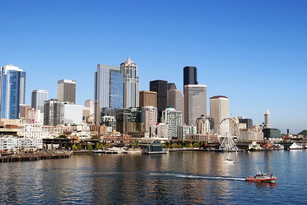 Seattle as seen from the water