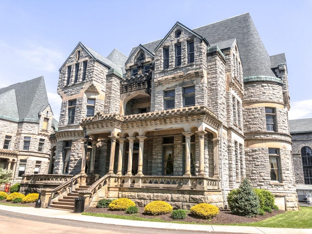 Ohio State Reformatory in Ohio looks like a castle