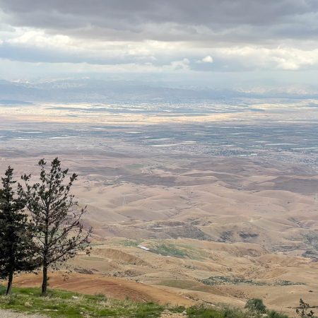 Visiting Mount Nebo, Jordan 