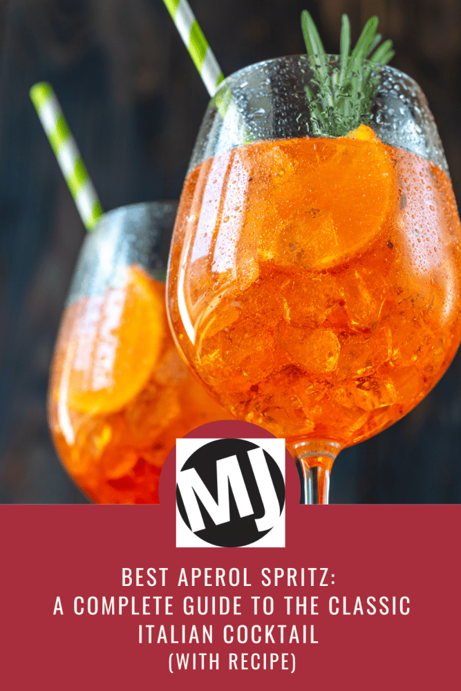pinterest in with two aperol spritzes