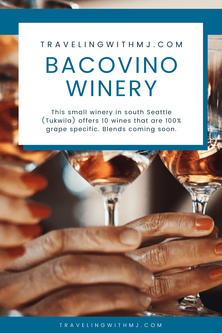 Wine Tasting at Bacovino Winery, Tukwila (Washington) Traveling with
