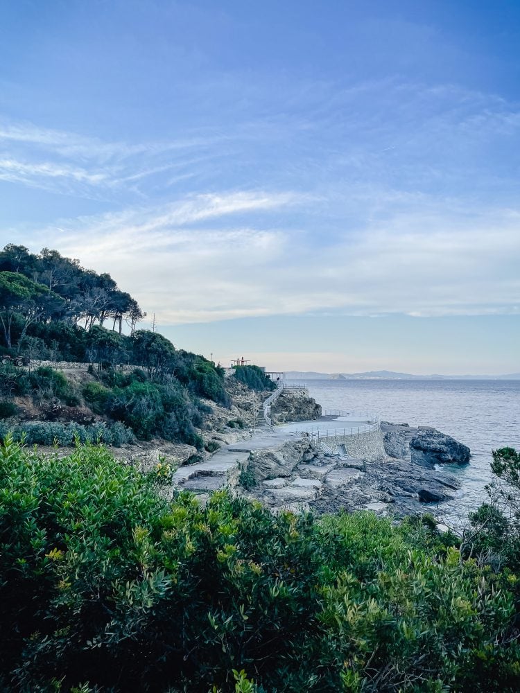 Elba is full of rocky and sandy beaches, along with all sorts of hidden surprised tucked away in the landscape.