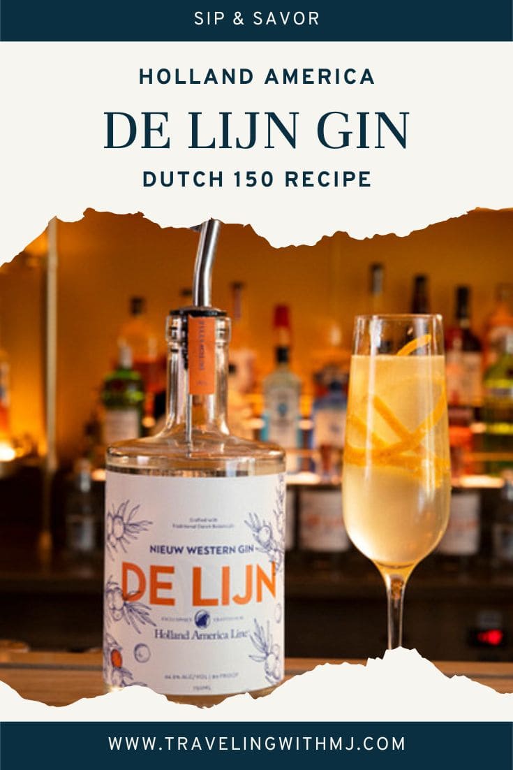 De Lijn Celebrate 150 Years of Dutch Heritage with Holland America Gin