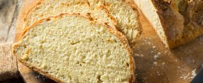 Fresh Irish soda bread slices, perfect for traditional Irish recipes and homemade baking.