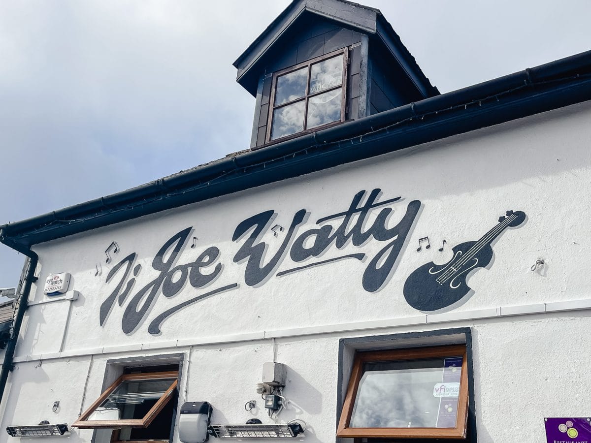 ti joe watty pub in the aran islands ireland