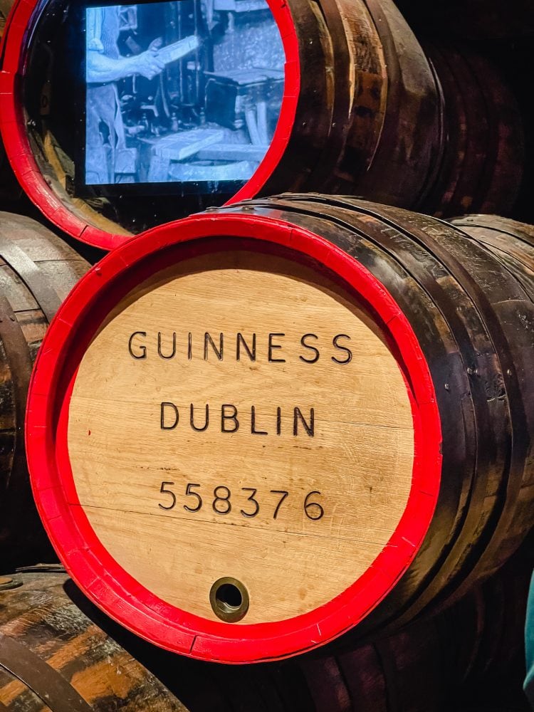 guinness beer cask