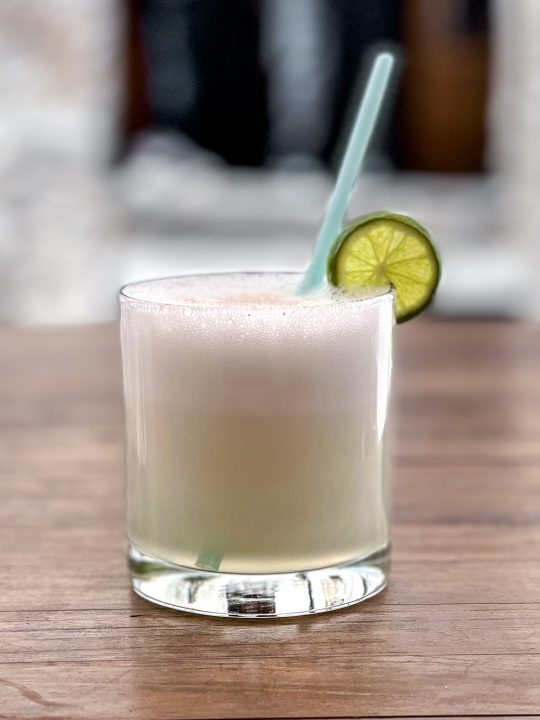 Peruvian Pisco Sour Cocktail