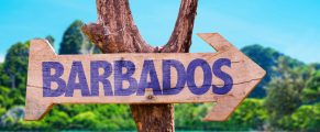 Shopping in Barbados: Souvenirs Worth Taking Home 14 Beautiful Barbados island travel destination sign on a sunny beach.