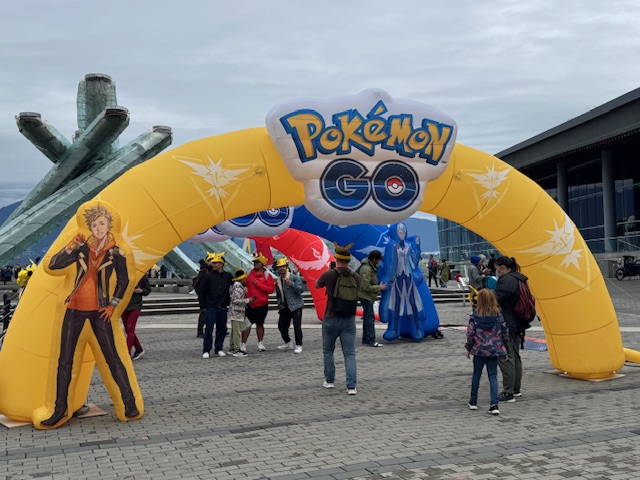 2025: A Year of Travel in Review (and a peek at 2026) 11 pokemon go display in vancouver british columbia
