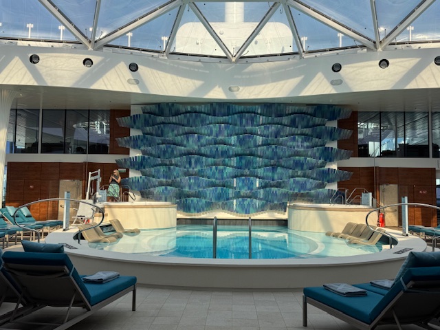 2025: A Year of Travel in Review (and a peek at 2026) 16 pool area on the new celeebrity Xcel ship